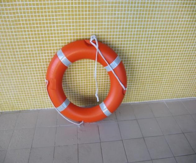 (tubos de rescate (figura 5), aros salvavidas (figura 6), collarines, etc.