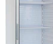 ANS-601-C Armarios refrigerados y de mantenimiento de congelados con puerta de cristal Exterior