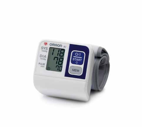 Monitores de presión arterial Líder mundial en monitores de presión arterial Monitor de brazo M3 Monitor de muñeca R2 M3 Tecnología OMRON al alcance de todos Tecnología Intellisense: Infla sólo lo