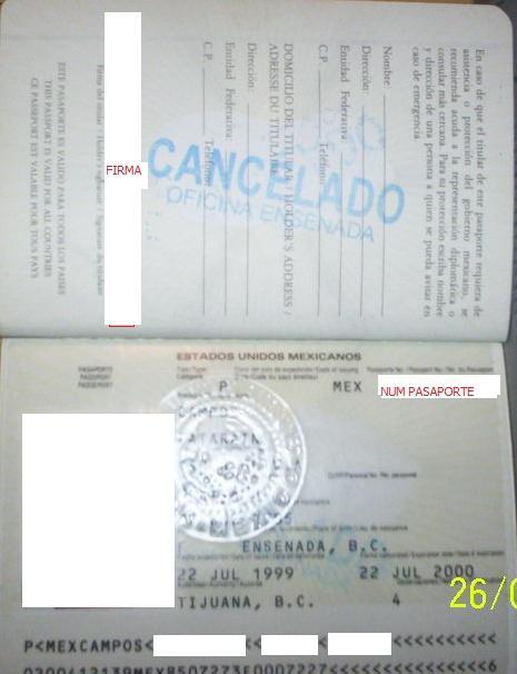 IV. Presentar el pasaporte a renovar: El solicitante deberá presentar el original del pasaporte a renovar: DOS