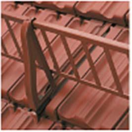 Barreras para la nieve Barreras para la retención de nieve en forma de escalera o barras fabricado en aluminio lacado en diferentes colores, o en