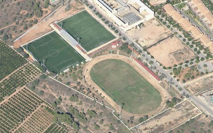 La UER tiene como sede y campo de entrenamiento el polideportivo municipal de Moncada, La Pelosa.