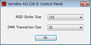 Selección de la configuración general (tamaño de búfer) Windows Seleccione el tamaño de búfer en el Panel de control del controlador.