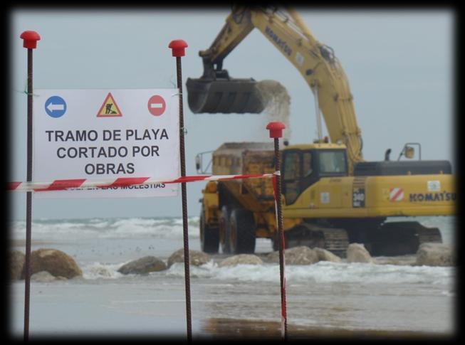 CONSERVACIÓN Y MANTENIMIENTO DEL LITORAL Asistencias técnicas (A.T.) y obras para la conservación y mantenimiento del litoral Proyecto Actuaciones en el frente litoral de la provincia de Cádiz.