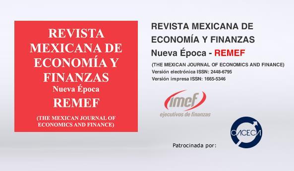 REMEF JOURNAL DE INVESTIGACIÓN FINANCIERA Es una Revista arbitrada que se publica semestralmente.