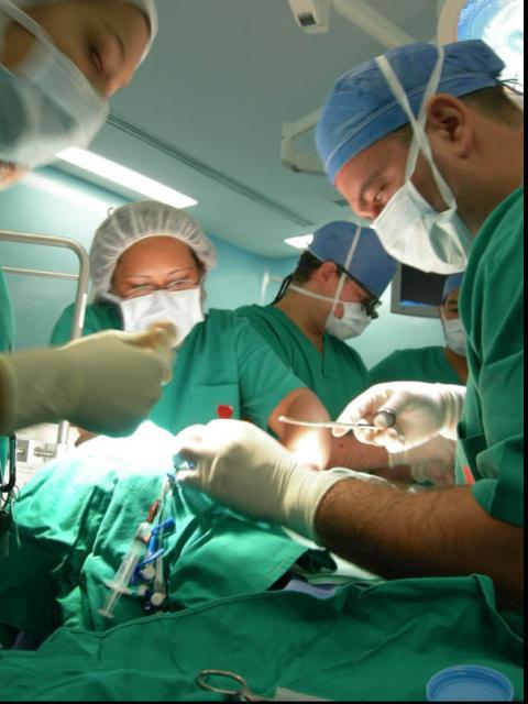 Intervenciones quirúrgicas.