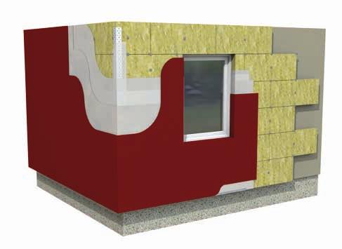 Una solución completa, desde el aislamiento al acabado final es el nuevo Sistema de Aislamiento Térmico de fachadas por el Exterior (SATE), desarrollado por ROCKWOOL.