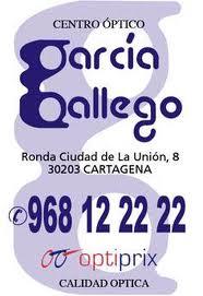 - Descripción de la empresa y el entorno El centro óptico García Gallego fue dado de alta bajo la forma jurídica de Comunidad de Bienes el 1/01/2006.