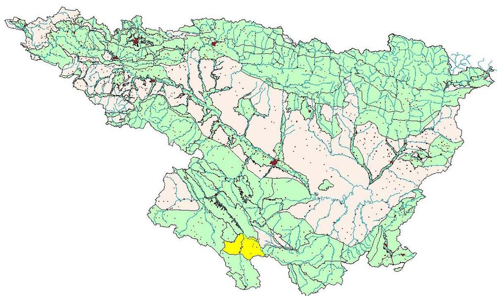 1.- LOCALIZACIÓN Y LÍMITES Comprende la cuenca del alto Jiloca desde Calamocha hasta Monreal del Campo, así como las serranías mesozoicas circundantes.