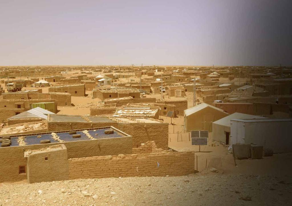 VIAJE A LOS CAMPAMENTOS DE REFUGIADOS SAHARAUIS La supervivencia en los campamentos saharauis