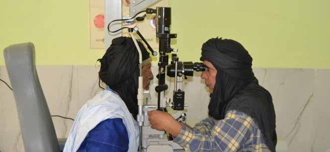 Dos veces al año, Médicos del Mundo desplaza una comisión oftalmológica con el objetivo de brindar atención quirúrgica y consultas