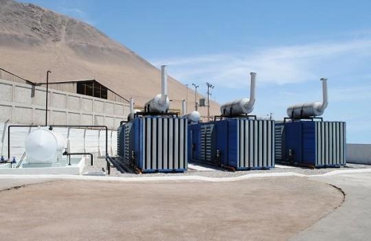 Central Zofri esta compuesta por 6 unidades generadoras marca Cummins, modelos KTA- 19 y KTA- 5, 2 generadores de.4 MW y 4 generadores de 1.2 MW respectivamente.