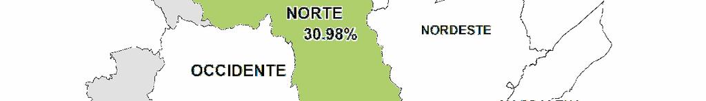 San Vicente (28.8%), Marinilla (16.8%) y Granada (13.5%). La producción de papa representa el 67,2% del total departamental, destacándose los municipitos San Vicente (31,2%), La Unión (20.