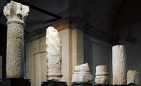 Fragmentos de columnas con