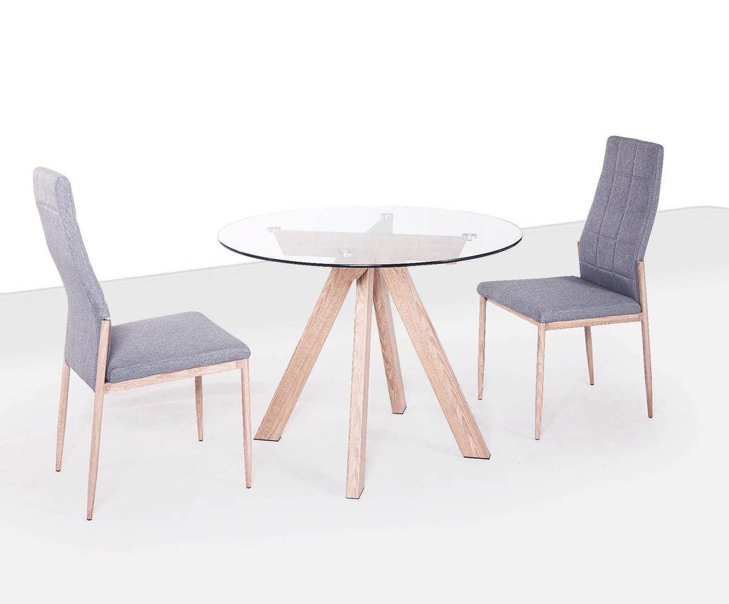 Ginebra Berg Ginebra La mesa Berg es una mesa de estilo nórdico muy versátil, que te permite utilizarla como mesa de comedor en lugares con poco espacio e incluso como mesa de reunión en oficinas.