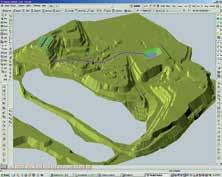 riego. LLAME PARA OBTENER MÁS INFORMACIÓN SOBRE LA COMPRA DE ESTE PROGRAMA. SOFTWARE 3D design of leaching pad. Terrain modeling of excavation area.