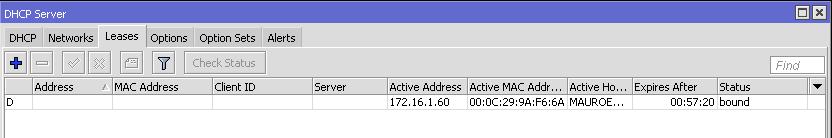 Ethernet adapter Local Area Connection 1: Connection-specific DNS Suffix. : IPv4 Address........... : 172.16.1.60 Subnet Mask.