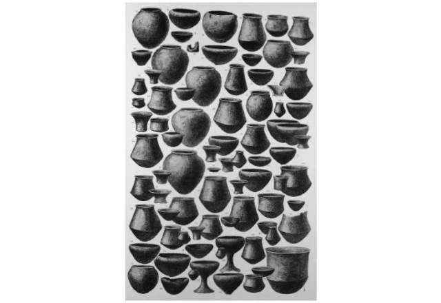 LA CERAMICA Las vasijas cerámicas tuvieron una doble finalidad: vajilla de cocina y cerámica funeraria.
