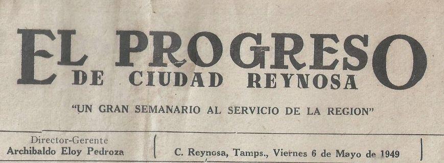 En 1951 don Rodolfo Martínez Lerma, publica el primer