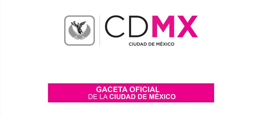 2 GACETA OFICIAL DE LA CIUDAD DE MÉXICO 6 de Junio de 2016 Viene de la Pág.