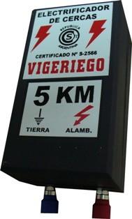 x 220 Volts Vigeriego RE0007 ELECTRIFICADOR 60 km.
