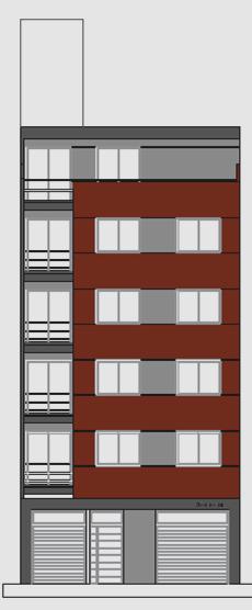 DESCRIPCION EDIFICIO REGIONAL - SALTA Nº 1167/69 Lanús Este - DESCRIPCION GENERAL DEL EDIFICIO Se trata de un edificio de 4 pisos con 4 departamentos por piso, todos de 2 ambientes 16 Departamentos