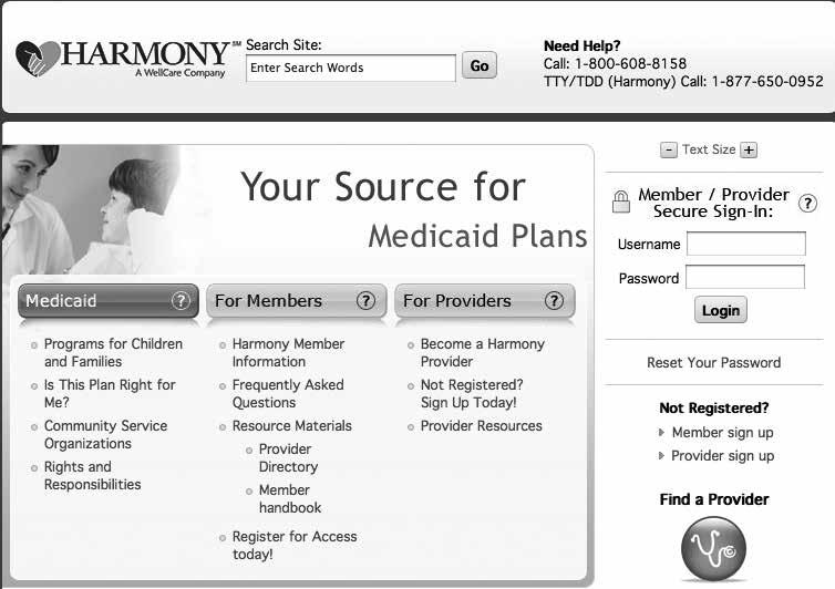 Información importante para los miembros Otra información Elegibilidad Usted puede ser miembro de Harmony Health Plan siempre que esté en un programa de Asistencia Médica de Illinois.