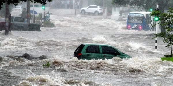 calidad del agua Inundación pluvial Bogotá Colapso de la