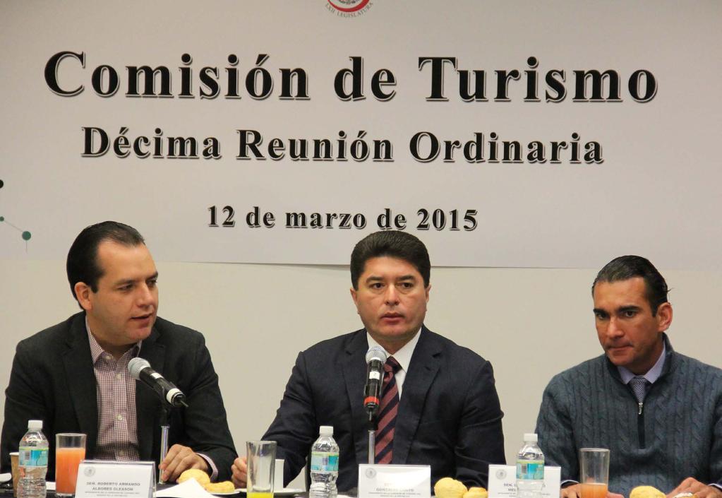 d) Dictamen de la Comisión de Turismo, el que contiene punto de acuerdo por el que el Senado de la República exhorta respetuosamente al gobierno del estado de Baja California y al titular del Fondo