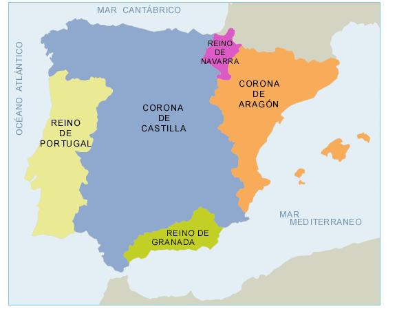 LA UNIFICACIÓN ESPAÑOLA 1479 1512 Con la unificación de Castilla y Aragón y la expulsión definitiva de los moros de Granada en 1492, la Corona Española inicia los viajes de ultramar en busca de una