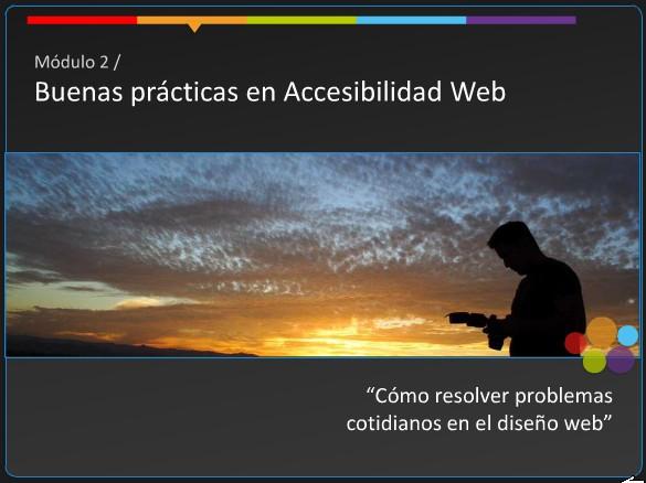 Algunos consejos para facilitar el escaneo Recomendado! Curso de Accesibilidad Web Por: Mario Carvajal Modulo 2: Buenas practicas http://www.