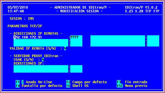 3.GESTOR DE EDITRAN/P (UNIX).