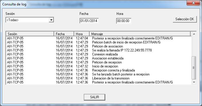 4.GESTOR DE EDITRAN/P (WINDOWS) 4.4.2. Consulta remota de ficheros de emisión.