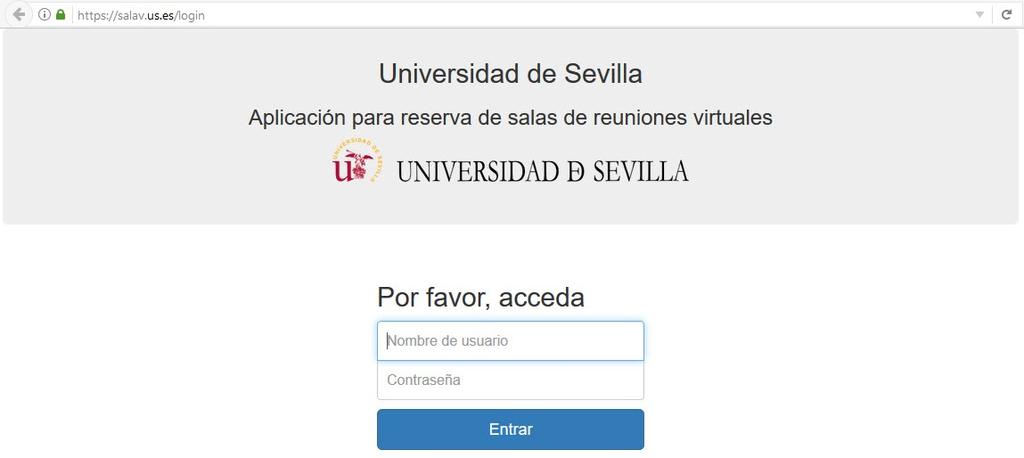1. Introducción Este documento recoge un conjunto de indicaciones para asesorar al profesorado en la reserva y utilización de las Salas Virtuales de la Universidad de Sevilla, como herramienta