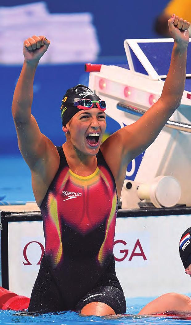 España mejora su actuación con una medalla de oro más respecto a los Juegos Paralímpicos de Londres 2012 Michelle Alonso la FEDDF (deportistas con discapacidad física), con tres oros y 10 platas, y