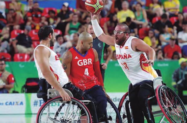 La selección masculina de baloncesto en silla de ruedas hizo historia con la medalla de plata, Rebote de Asier García el primer metal conseguido por España en unos Juegos Paralímpicos, con lo que