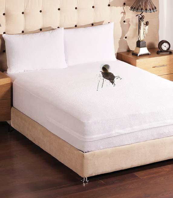 FUNDA IMPERMEABLE Para colchón Almohadas impermeables B. OFERTA 2 STD $ 399 A.