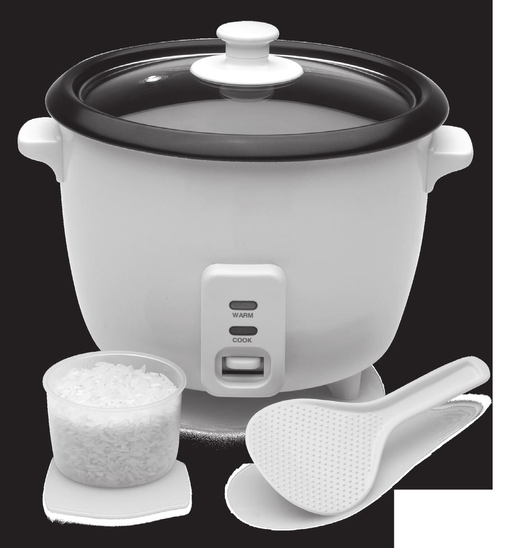 Rice Cooker Non-Stick Instruction Manual & Recipes Arrocera Antiadherente Manual de Instrucciones y Recetario THIS UNIT IS FOR HOUSEHOLD USE ONLY FOR 120V To reduce the risk of electric shock, this