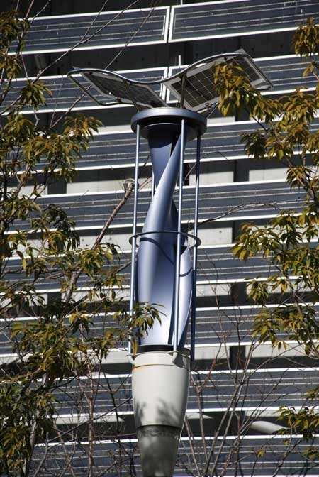 energía eólica en los tejados