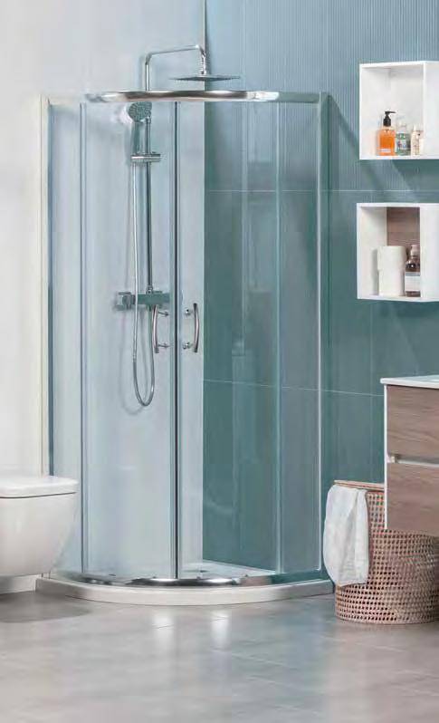 mamparas de ducha 59 Alto de colgar Serie ZOOM...cosas como poder aprovechar cualquier espacio con las mamparas VALUA y SENSAI II Completa tu baño.