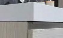 Lavabo de resina BASE que destaca por sus líneas rectas perfectas. En medidas de 60, 80, 100 y 120 cm. Fondos disponibles de 39 cm y 46 cm.