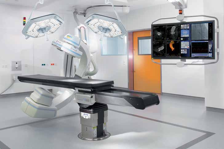 Mesa Quirúrgica Híbrida TruSystem 7500: el punto central del quirófano híbrido El quirófano híbrido con un moderno visualizador de imágenes es el futuro para una asistencia integral del paciente.