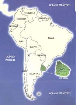 Datos Generales El país tiene un territorio terrestre de 176.215 km2 y 137.567 km2 de Aguas jurisdiccionales sobre el Río de la Plata y Océano Atlántico.