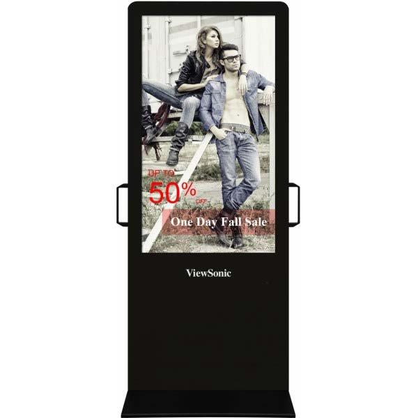 Overview El EP5012-L de ViewSonic es un totem digital todo en uno de 50" con base independiente y diseño estilizado y elegante.