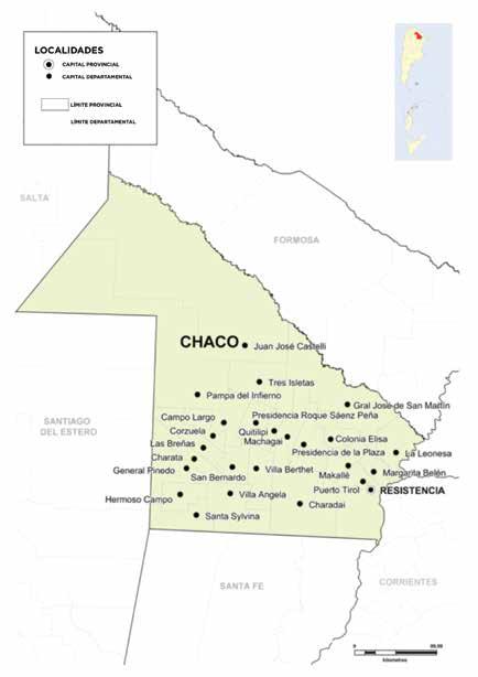 Cartografía cultural Chaco.