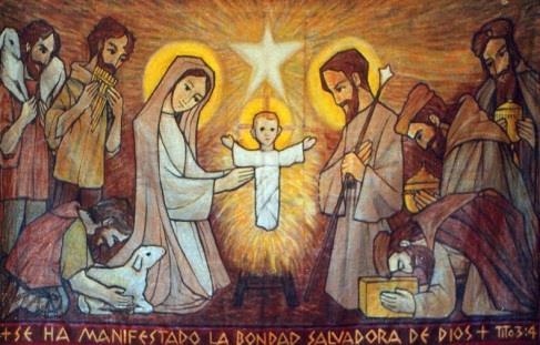 día 25 de diciembre. Nueve meses después de su encarnación (25 de marzo) celebramos el nacimiento en el tiempo del Hijo de Dios que se hizo carne (cf. Jn 1, 14).