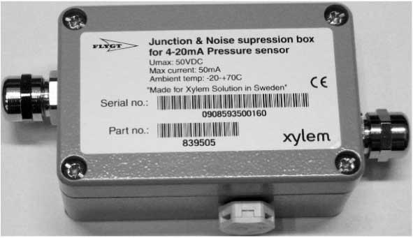Sensor de nivel sumergibl LTU 401 Instalación C D Referencias El sensor se monta colgando de su cable (C).