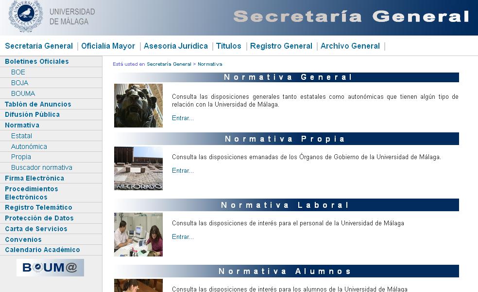 la UMA como la normativa general, puedes acceder a la web de la Secretaría General de