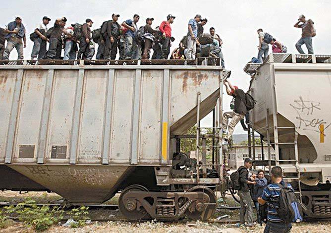 Política Migratoria y deportaciones FRONTERA SUR, RUTAS Y CIFRAS Los originarios de Honduras, El Salvador y