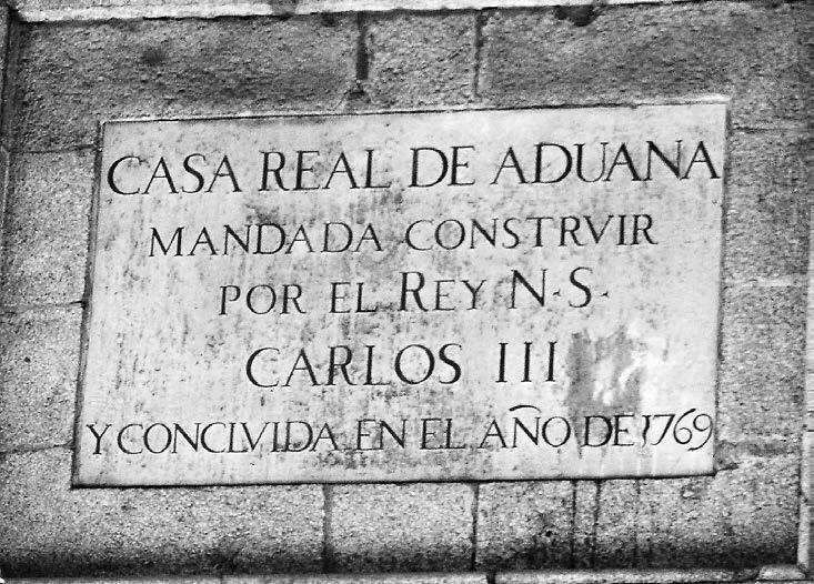 3b. Casa Real de Aduana (castellano). Fig.